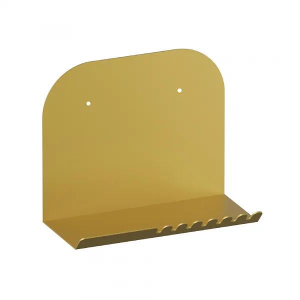 Nástenná polica Short Pouch - Gold