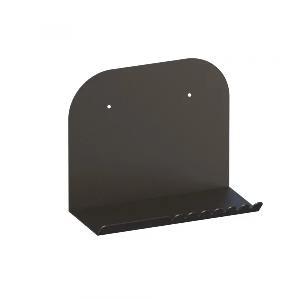 Nástenná polica Short Pouch - Black