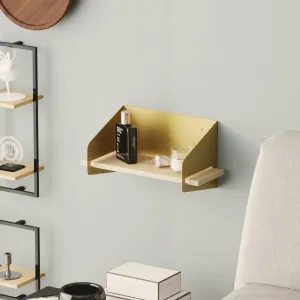Nástenná polica Medıum Arm - Gold
