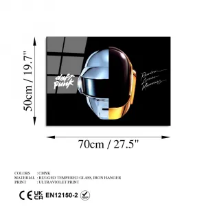 Dekoratívny obraz z tvrdeného skla UV-335 50 x 70