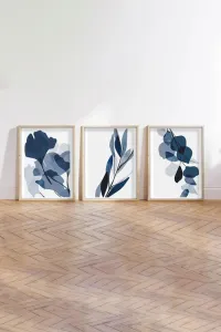 Dekoratívny rámovaný obraz z MDF (3 kusy) Huhu207 - 50 x 70