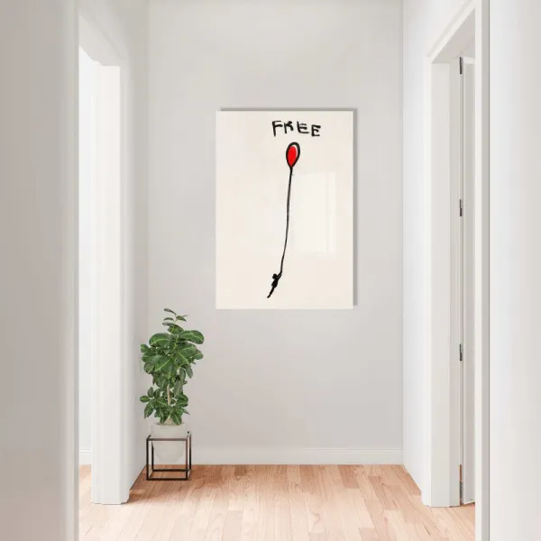 Dekoratívny obraz z tvrdeného skla UV-027 - 50 x 70