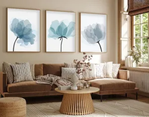 Dekoratívny rámovaný obraz z MDF (3 kusy) Huhu206 - 50 x 70