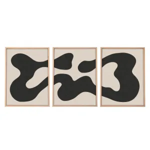 Dekoratívny rámovaný obraz z MDF (3 kusy) Huhu199 - 50 x 70