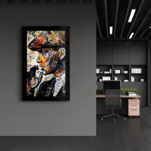 Dekoratívny obraz z tvrdeného skla SPR-1135 - 46 x 72