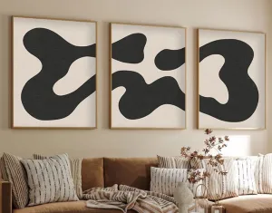 Dekoratívny rámovaný obraz z MDF (3 kusy) Huhu199 - 50 x 70