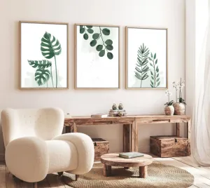 Dekoratívny rámovaný obraz z MDF (3 kusy) Huhu193 - 70 x 50