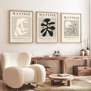 Dekoratívny rámovaný obraz z MDF (3 kusy) Huhu252 - 50 x 70