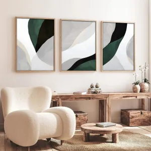 Dekoratívny rámovaný obraz z MDF (3 kusy) Huhu229 - 50 x 70