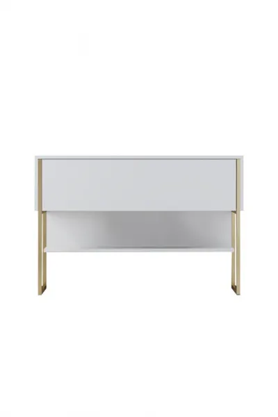 Komoda Luxe - Gold, White