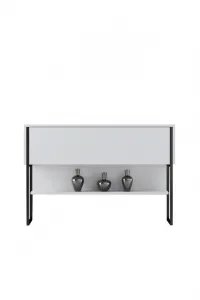 Komoda Luxe - Black, White