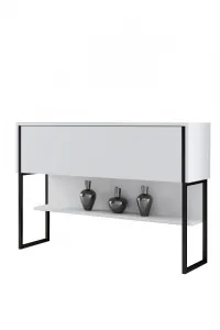 Komoda Luxe - Black, White