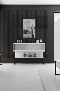 Komoda Luxe - Black, White