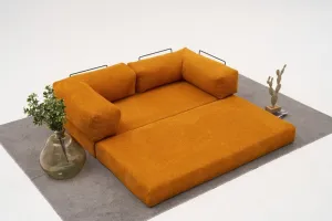 Trojmiestna pohovka Comfort - Orange