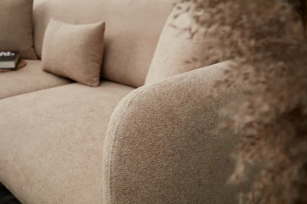 Trojmiestna rozkladacia pohovka Simena - Beige