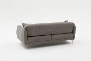 Trojmiestna rozkladacia pohovka Simena - Grey