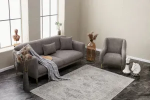 Trojmiestna rozkladacia pohovka Simena - Grey