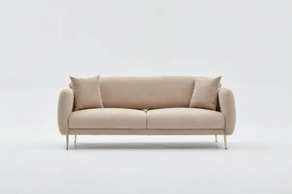 Trojmiestna rozkladacia pohovka Simena - Beige