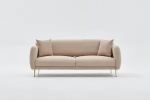 Trojmiestna rozkladacia pohovka Simena - Beige
