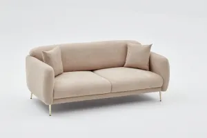 Trojmiestna rozkladacia pohovka Simena - Beige