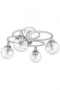 Luster AR-1661-4BSY