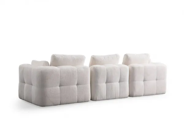Trojmiestna pohovka Amaris 3 Seater -White