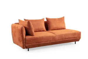 Rohová sedacia súprava / Rohová pohovka Floransa - Orange