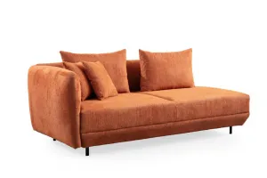 Rohová sedacia súprava / Rohová pohovka Floransa - Orange
