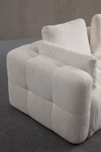 Trojmiestna pohovka Amaris 3 Seater -White