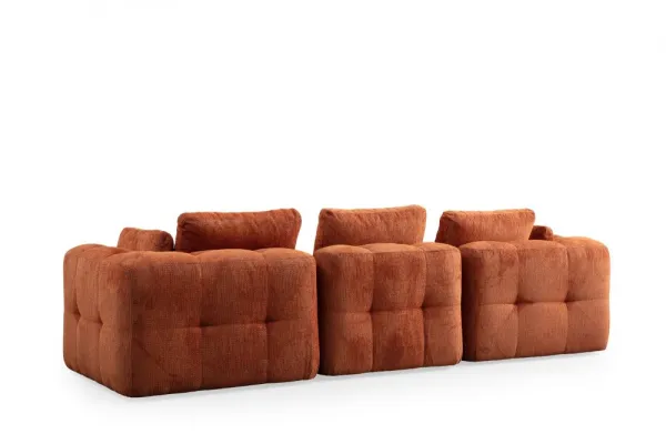 Trojmiestna pohovka Amaris 3 Seater - Orange
