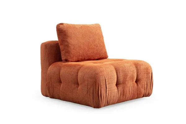 Kreslo / Jednomiestna pohovka Amaris O1 - Orange