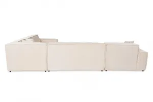 Rohová sedacia súprava / Rohová pohovka Puzzle Corner (Chl-02-C-2R) - Beige