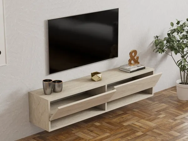TV skrinka / Obývacia stena Arges - Travertine