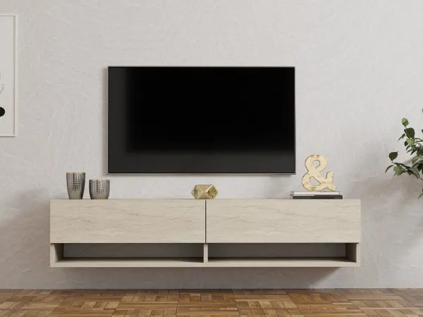 TV skrinka / Obývacia stena Arges - Travertine