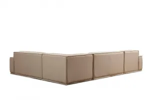 Rohová sedacia súprava / Rohová pohovka Lego Corner (Chl-02-C-2R) - Cream