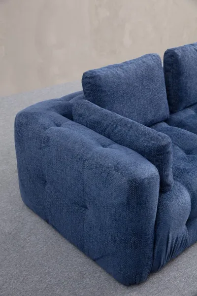 Dvojmiestna pohovka Amaris 2 Seater - Navy Blue