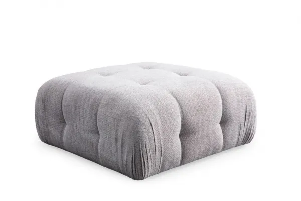 Taburetka Amaris Pouffe - Light Grey