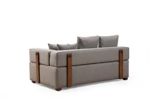 Rohová sedacia súprava / Rohová pohovka Gondol-1 (CHL-3R) - Grey