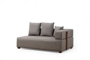 Rohová sedacia súprava / Rohová pohovka Gondol-1 (CHL-3R) - Grey