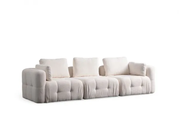 Trojmiestna pohovka Amaris 3 Seater -White