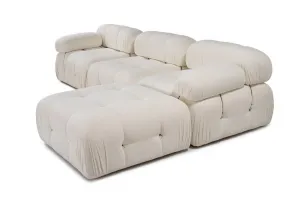 Rohová sedacia súprava / Rohová pohovka Bubble Beige L1-O1-1R-PUF