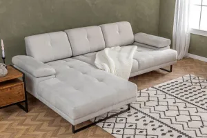 Rohová sedacia súprava / Rohová pohovka Mustang Small Left - Beige