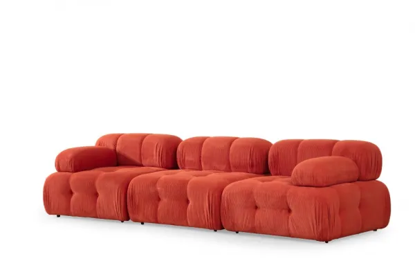 Trojmiestna pohovka Doblo 3 Seater ( L1-O1-1R) - Red