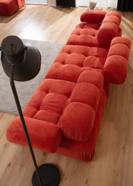 Trojmiestna pohovka Doblo 3 Seater ( L1-O1-1R) - Red