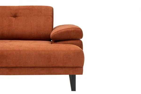 Rohová sedacia súprava / Rohová pohovka Mustang Small Left - Orange