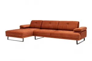 Rohová sedacia súprava / Rohová pohovka Mustang Small Left - Orange
