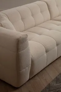 Rohová sedacia súprava / Rohová pohovka Cady 3 Seater Right - Beige