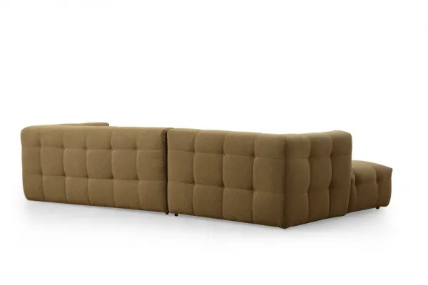 Rohová sedacia súprava / Rohová pohovka Cady 3 Seater Left - Khaki