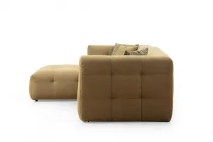 Rohová sedacia súprava / Rohová pohovka Cady 3 Seater Left - Khaki