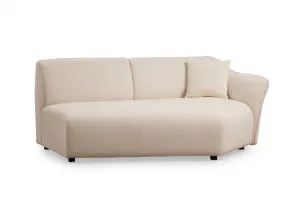 Hanah Home Třímístná pohovka Mentis 288 cm krémová